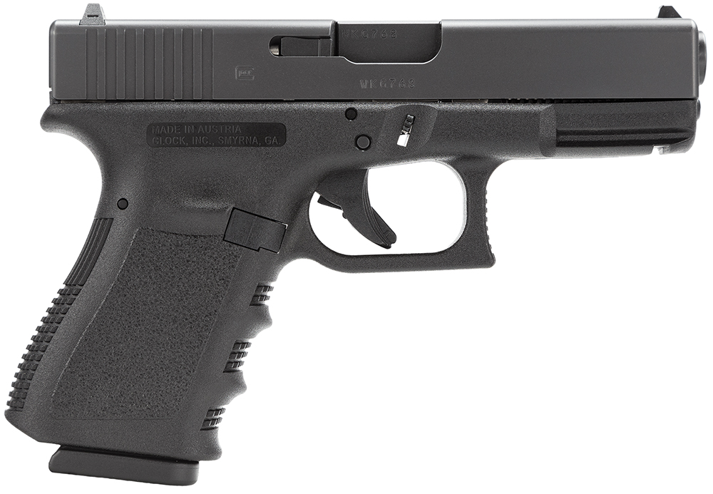 Glock PI2350203 G23 Gen3 Compact 40 S&W 4.02" Barrel 13+1, Black Frame & Slide, Safe Action Trigger 1 13740