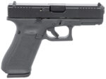 Glock UA455S203 G45 9mm Luger 17+1 4.02" GMB Barrel, Black nDLC Serrated Slide, Black Polymer Frame w/Accessory Rail, Black Textured w/Interchangeable Backstrap Grip, Ambidextrous 2 137483