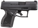 Taurus 1GX4M931 GX4 Micro-Compact 9mm Luger 11+1 3.06" Satin Black DLC Barrel, Black Nitride Serrated Slide, Matte Stainless Steel Frame, Black Polymer w/Interchangeable Backstrap Grip Right Hand 2 137752
