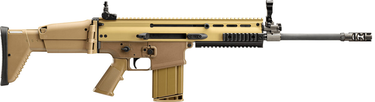 FN 985412 SCAR 17s NRCH 7.62x51mm NATO 16.25" Black Barrel 20+1, Flat Dark Earth Anodized Receiver, Flat Dark Earth Telescoping Side-Folding Stock With Adjustable Cheekpiece, Optics Ready 1 139815