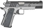 Springfield Armory PX9219L 1911 Emissary 9mm Luger 5" 9+1 Stainless Steel Frame Blued Carbon Steel with Tri-Top Cut Slide Black VZ Thin-Line G10 Grip Fiber Optic Front Sight Includes 2 Mags 2 140880