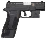 Diamondback DB0301P001 DBAM29 Sub-Compact 9mm Luger 3.50" 12+1,17+1 Overall Black Finish with Serrated Nitride Stainless Steel Slide, Polymer Grip & Picatinny Rail Includes Viridian Laser & Holster 2 141011