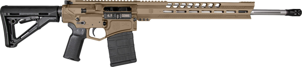 Diamondback DB1033M061 DB10 6.5 Creedmoor 20" 20+1,5+1 Flat Dark Earth Adjustable Magpul CTR Stock Black Magpul MOE K2 Grip with Black Gold Lower 15" M-Lok 1 141095