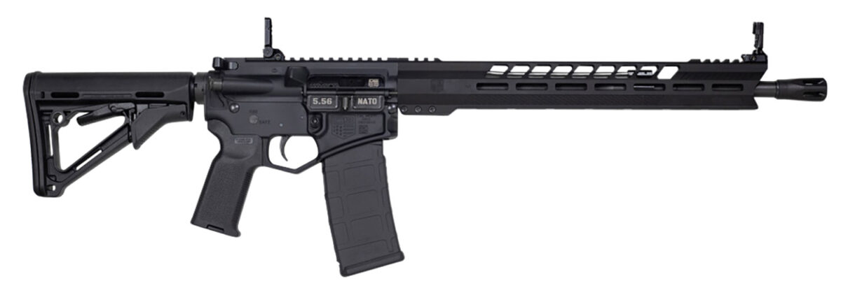 Diamondback DB1836K001 DB15 5.56x45mm NATO 16" 30+1 Black Adjustable Magpul CTR Stock Black Magpul MOE K2 Grip with Black Gold Lower 1 141098