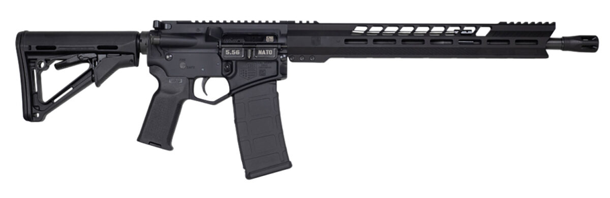 Diamondback DB1731K001 DB15 5.56x45mm 30+1 16" Nitride Treated Steel Barrel w/CNC DBSB-IV Flash Hider, A3 Flattop Upper/Diamondback Black Gold Lower, 15" M-LOK Handguard, Magpul CTR Stock & K2 Grip 1 141101