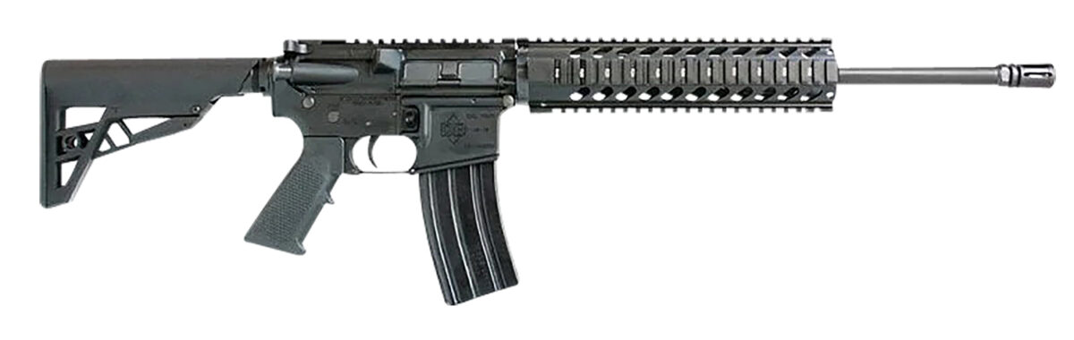 Diamondback DB1717K002 DB15 5.56x45mm NATO 16" 30+1 Black 6 Position Stock Black A2 Grip Right Hand 10" Free-Float Quad Rail 1 141134