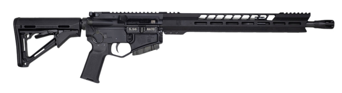 Diamondback DB1791K001 DB15 *CA Compliant 5.56x45mm NATO 16" 10+1 Black Adjustable Magpul CTR Stock Black Magpul MOE K2 Grip with Black Gold Lower 1 141161