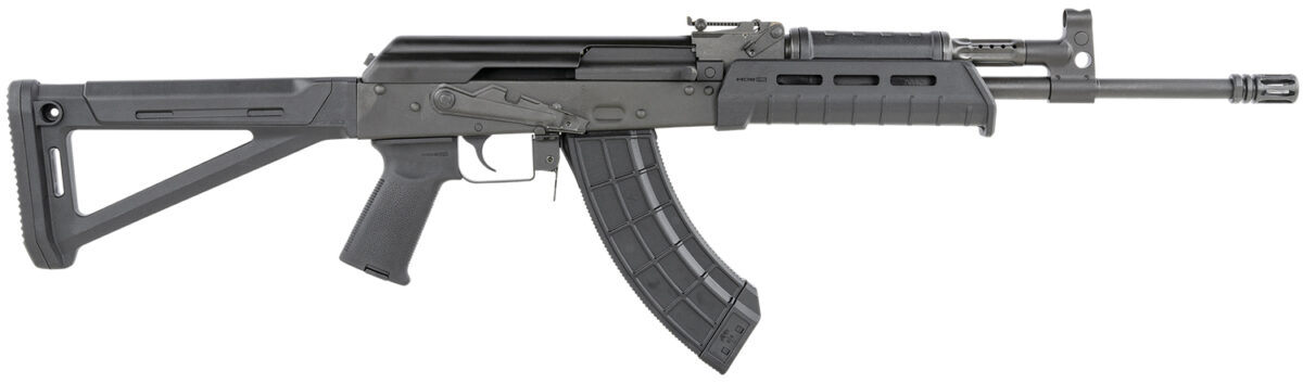Century Arms RI4377N VSKA Tactical 7.62x39mm 30+1 16.50" Barrel w/Flash Hider, Black Hard Coat Anodized Aluminum Receiver, Black Magpul MOE AK Stock/Pistol Grip, Magpul MOE Handguard 1 141402