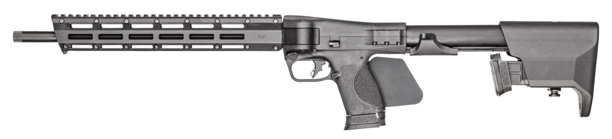 SMITH AND WESSON M&P FPC 9MM 16.25" 10+1 CA 1 14142mpfpconwhiteleft0b8b