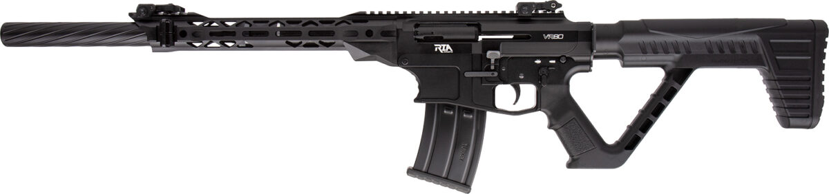 Rock Island VR80LH VR80 12 Gauge 3" 20" 5+1 Black Anodized Rec Black Fixed Thumbhole Stock Left Hand 1 141875