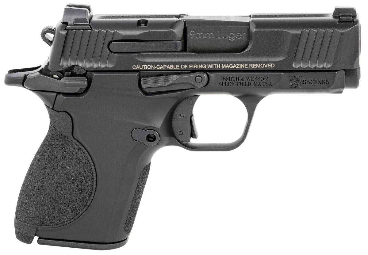 Smith & Wesson 12615 CSX Micro-Compact Frame 9mm Luger 10+1/12+1, 3.10" Black Armornite Stainless Steel Barrel & Serrated Slide, Matte Black Aluminum Frame w/Beavertail, Ambidextrous 1 142181