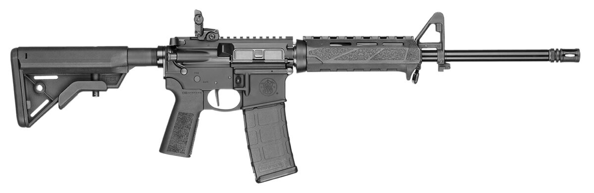 Smith & Wesson Volunteer XV 5.56x45mm NATO 16" 30+1 Matte Black Rec BCM M-LOK Handguard Black Adjustable B5 Bravo Stock B5 Type 23 Grip Right Hand 1 142562
