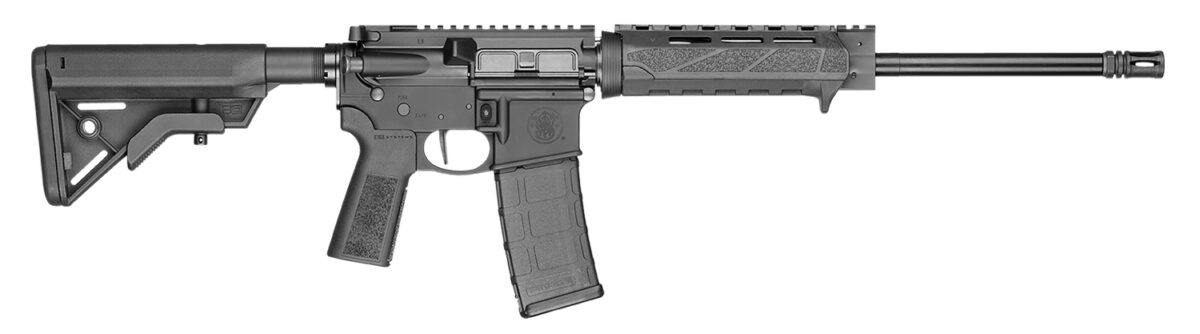 Smith & Wesson Volunteer XV 5.56x45mm NATO 16" 30+1 Matte Black Rec BCM M-LOK Handguard Black Adjustable B5 Bravo Stock B5 Type 23 Grip Right Hand 1 142566