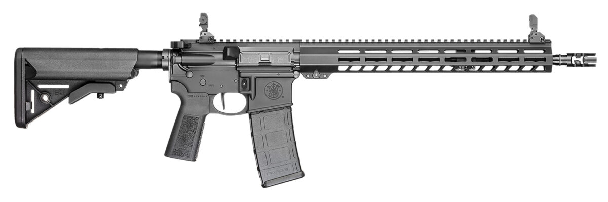 Smith & Wesson Volunteer XV Pro 5.56x45mm NATO 16" 30+1 Matte Black Rec 15" M-LOK Handguard Black Adjustable B5 SOPMOD Stock B5 Type 23 Grip Right Hand Includes 2" Rail Section & Magpul Rail Covers 1 142570