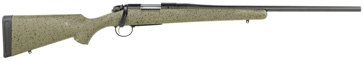 Bergara Rifles B14S103C B-14 Hunter 243 Win 4+1 22", Graphite Black Cerakote Barrel, SoftTouch Speckled Green Stock 1 142734