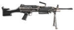 FN 46100169 M249S 5.56x45mm NATO 18.50" Barrel 30+1 Mag Or 200rd Belt Capacity, Black Fixed Hydraulic Buffer Stock, Non-Slip Buttplate, Optics Ready 2 142786
