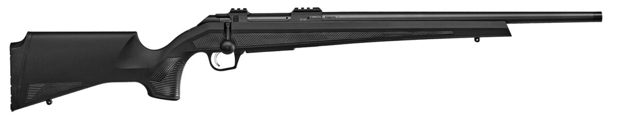 CZ-USA 07407 CZ 600 Alpha Full Size 6.5 PRC 3+1 24" Black Steel Threaded Barrel, Black Aluminum Receiver, Picatinny Rail, Black Fixed Soft Touch Stock, Right Hand 1 143251