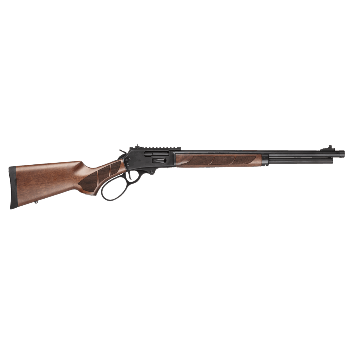 SMITH AND WESSON 1854 45-70 BL/WD 20" 6RD 1 14384swrifleonwhiteright4710