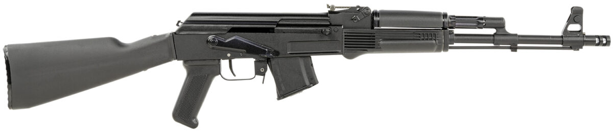 Arsenal SAM7R62 SAM7R 7.62x39mm 10+1 16.25", Black, Polymer Furniture, Muzzle Brake, Ambi Safety, Enhanced FCG, Adj. Sights, Includes Cleaning Kit & Sling 1 144450