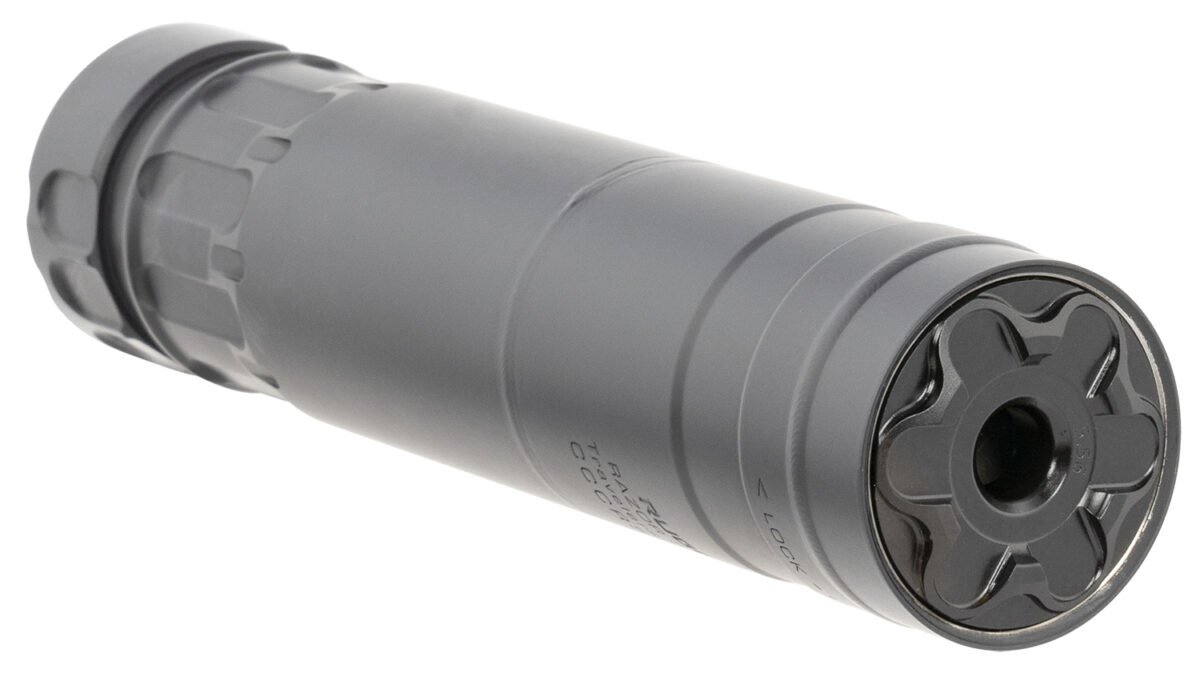 Rugged Suppressors RZ556 Razor 556 22 Cal (5.56mm), 6.40" L Black Stainless Steel, Includes 1/2"-28 M2 QD Brake 1 144851