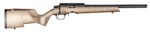 Christensen Arms 8011200100 Ranger 22 LR 10+1 18" Carbon Fiber/Threaded Barrel, Black Anodized Finish, Tan with Black Webbing Stock 2 145770