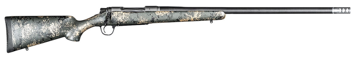 Christensen Arms 8010613600 Ridgeline FFT 6.5-284 Norma 4+1 22" Carbon Fiber/Threaded Barrel, Stainless Steel, Green with Black/Tan Accents Stock 1 145956