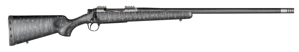 Christensen Arms CA10268815331 Summit TI Full Size 28 Nosler 3+1, 26" Natural Titanium Steel Threaded Barrel, Natural Titanium Aluminum Receiver, Black w/Gray Webbing Fixed Sporter Stock 1 146099 1