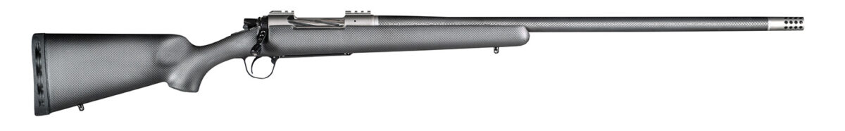 Christensen Arms CA10268215435 Summit TI Full Size 300 Win Mag 3+1, 26" Natural Titanium Steel Threaded Barrel, Natural Titanium Aluminum Receiver, Natural Carbon Fiber Fixed Sporter Stock 1 146102