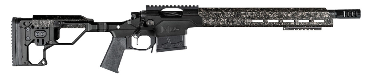 Christensen Arms 8010301500 Modern Precision 223 Rem 20" Threaded Carbon Fiber Barrel 5+1, Black Nitride Finish, Black Anodized with Folding Stock, Polymer Grip 1 146156 1