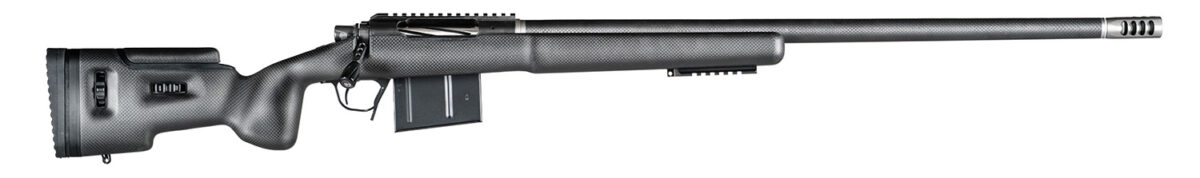 Christensen Arms 8010500300 TFM Long Range Full Size 338 Lapua Mag 3+1, 27" Carbon Fiber Target Steel Barrel, Black Nitride Aluminum Receiver, Natural Carbon Fiber Fixed Long Range Stock 1 146215