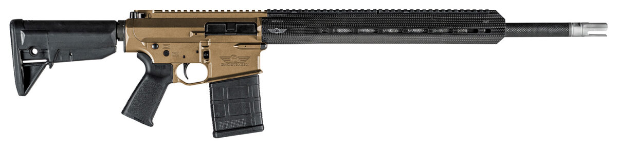 Christensen Arms CA112113137232 CA-10 G2 6.5 Creedmoor 20+1 20" Barrel, Brunt Bronze Cerakote Metal Finish, Black Adjustable BCM Gunfighter Stock, Black Polymer Grip 1 146276