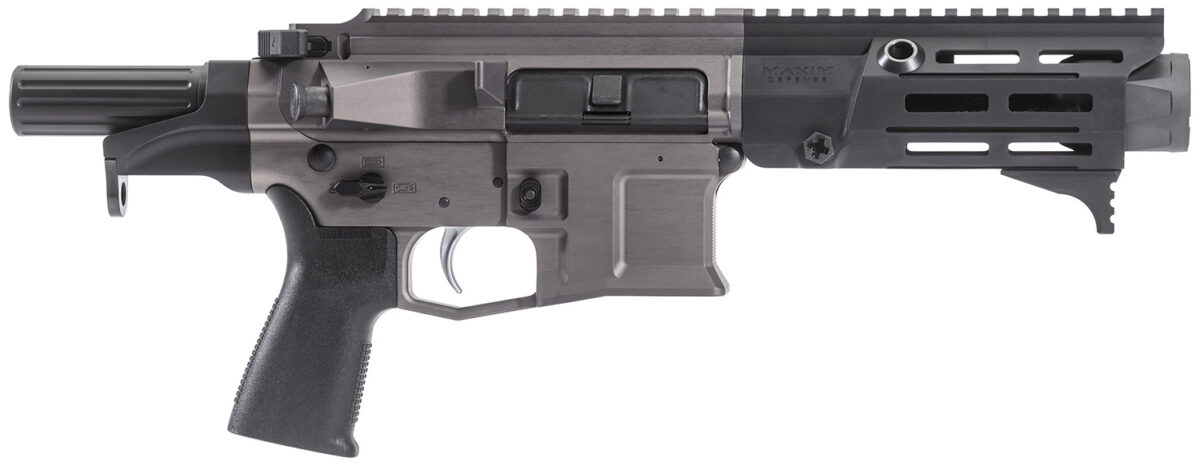 Maxim Defense MXM50841 PDX 505-SPS 5.56x45mm NATO Caliber with 5.50" Barrel, 20+1 Capacity, Urban Grey Metal Finish, Urban Grey Polymer Grip 1 147891