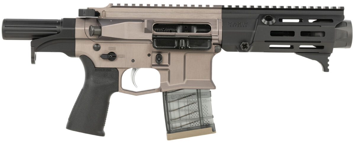 Maxim Defense MXM50842 PDX 505-SPS 300 Blackout Caliber with 5.50" Barrel, 20+1 Capacity, Urban Grey Metal Finish, Urban Grey Polymer Grip 1 147894