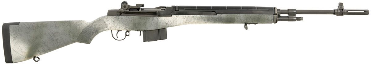 Springfield Armory MA9112 M1A Standard Issue Sports South Exclusive 308 Win/7.62x51mm 10+1 22" Black Cerakote Steel Barrel & Picatinny Rail Steel Receiver, Fixed GB Black Speckled Synthetic Stock 1 148035