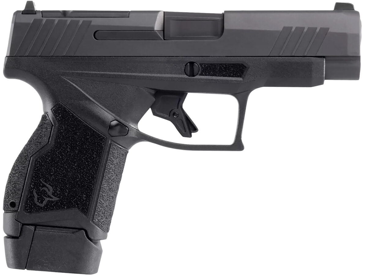 Taurus 1GX4XLP941 GX4XL T.O.R.O. Micro-Compact Frame 9mm Luger 11+1/13+1 3.70" Black DLC Steel Barrel, Black Gas Nitride Optic Cut/Serrated Alloy Steel Slide, Black Polymer Frame & Grip, Right Hand 1 148721