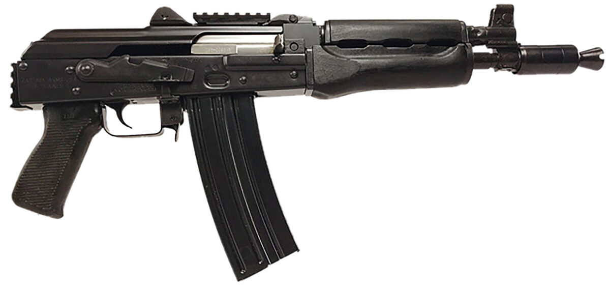 Zastava Arms Usa ZP85556PA ZPAP85 5.56x45mm NATO 30+1 10" Black, Polymer Grip, Dark Wood Handgaurd, Stock Adapter, Muzzle Brake 1 149508