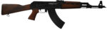 Zastava Arms Usa ZR7762BTW ZPAPM70 7.62x39mm 30+1 16.30" Black Chrome Lined Steel Barrel, Black Battle Worn Dark Walnut Handguard, Battleworn Dark Walnut Wood Fixed Stock, Dark Walnut Grip 2 150372