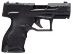Taurus 1TX22131 TX22C Compact 22 LR 13+1 3.60" Matte Black Steel Barrel, Black Hard Coat Anodized Serrated Aluminum Slide, Black Polymer Frame w/Picatinny Rail Black Polymer Grips 2 150718