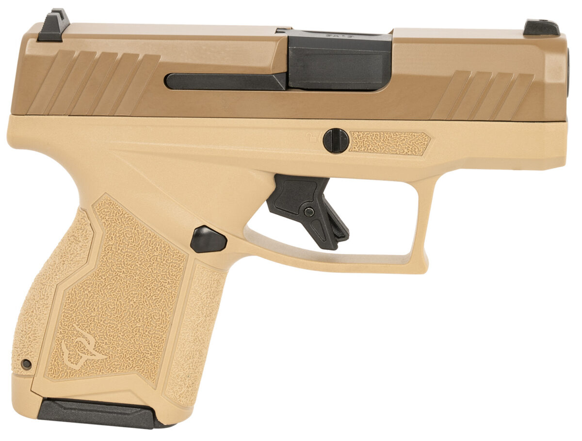 Taurus 1GX4M931ET GX4 Micro-Compact 9mm Luger 11+1 3.06" Black Barrel, Tan Cerakote Serrated Slide, Coyote Tan Stainless Steel Frame 1 150900