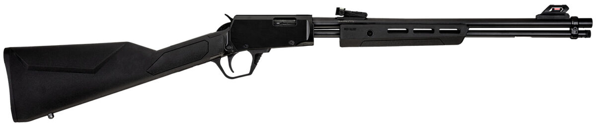 Rossi Gallery Pump 22 WMR 12+1 20", Black, Polished Steel Barrel/Rec, Synthetic Stock, Fiber Optic Sights 1 151220
