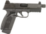 FN 66101385 545 Tactical 45 ACP 10+1 4.71" Black Target Crown/Threaded Steel Barrel, Black Optic Cut/Serrated Steel Slide & Polymer Frame w/Picatinny Rail, Ambidextrous 2 151361