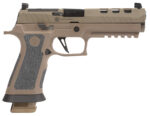 Sig Sauer 320X59DH3 P320 XFive DH3 9mm Luger 21+1 5" Black Bull Barrel, Coyote Cerakote DH3 Custom Works Optic Ready Slide, Coyote Cerakote DH3 SS Frame w/Picatinny Rail & Beavertail, Coyote TXG Grips 2 151811