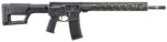 Ruger 8548 AR-556 MPR 223 Wylde 30+1 18" Proof Research Carbon Fiber Barrel, Gray w/Red Accent Cerakote Finish, 15" Free-Float Handguard, Magpul PRS Stock, Magpul K2 Grip 2 152150