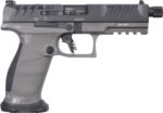 Walther Arms 2877503 PDP Pro SD 9mm Luger 18+1 5.10" Threaded Barrel, Black Optic Cut/Serrated Slide, Tungsten Gray Polymer Frame with Pic. Rail, Performance Duty Grip, Flared Magwell 2 153375