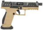 Walther Arms 2876582 PDP Pro SD 9mm Luger 18+1 5.10" Threaded Barrel, Black Optic Cut/Serrated Slide, FDE Polymer Frame with Pic. Rail, Performance Duty Grip, Flared Magwell 2 153376