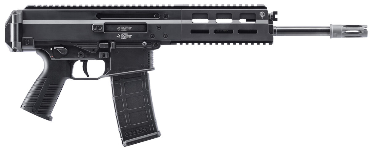 B&T Firearms BT361658 APC Pro 5.56x45mm NATO 30+1 12.13" Black Threaded Barrel, M-LOK Handguards, Black Receiver, Black Polymer Grips, No Brace, Ambidextrous 1 153824