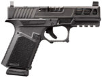 Anderson B2-N891-A000 Kiger 9C Pro Compact Frame 9mm Luger 15+1 3.91" Black DLC Fluted Barrel & Lightening Cut/Optic Cut/Serrated Stainless Steel Slide, Black Polymer Frame w/Picatinny Rail 2 153913