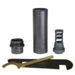 Yankee Hill 218028 Turbo K RB 5.56x45mm NATO, 4.90" L, Black Stainless Steel, Phantom QD Adapter, 1/2"-28 tpi Flash Hider 2 154272