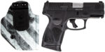 Taurus 1G3C931CK7 G3C Compact Frame 9mm Luger 12+1 3.26" Matte Stainless Steel Barrel, Matte Black Tenifer Serrated Steel Slide, Black Polymer Frame w/Picatinny Rail, Black Polymer Grip, Right Hand 2 154813