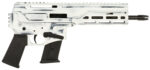 Diamondback DB1614L401 DBX CF 5.7x28mm 8" 20+1, Battleworn Storm Tropper White Rec, Picatinny End Cap, Black Magpul K Grip 2 155721